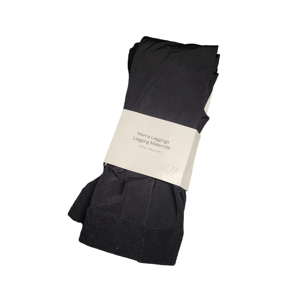 H&M Maternity Leggings Size L Black